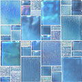 Avalon Blue Glass Pool Tile