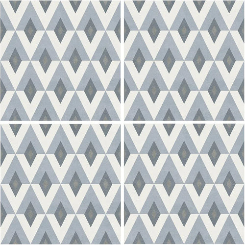 Aquatica Fiorella 6x6 matte porcelain pool tile, Fiore Collection
