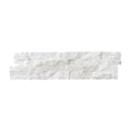 Aquatica Glacier natural stone ledger panel wall tile, gray split-face