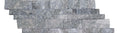 Aquatica Icelandic Blue Sky natural stone ledger panel mosaic sheet