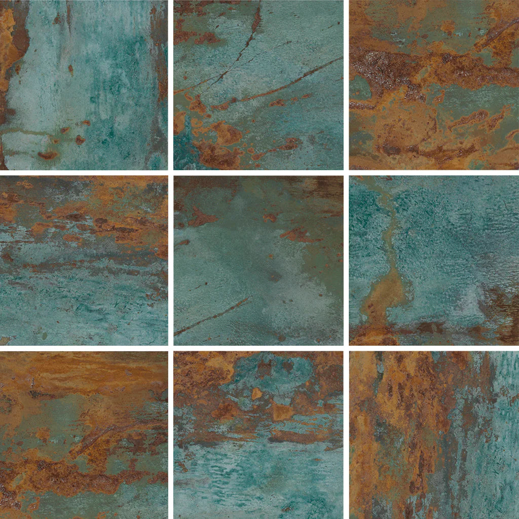 Aquatica Sunset 6x6 porcelain pool tile, Canyon Collection