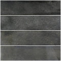 Boutique Ash Black Porcelain Pool Tile 3"x12" – Field
