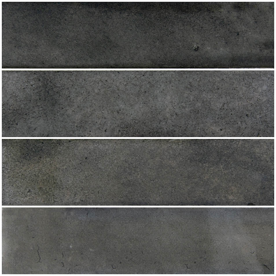 Boutique Ash Black Porcelain Pool Tile 3"x12" – Field