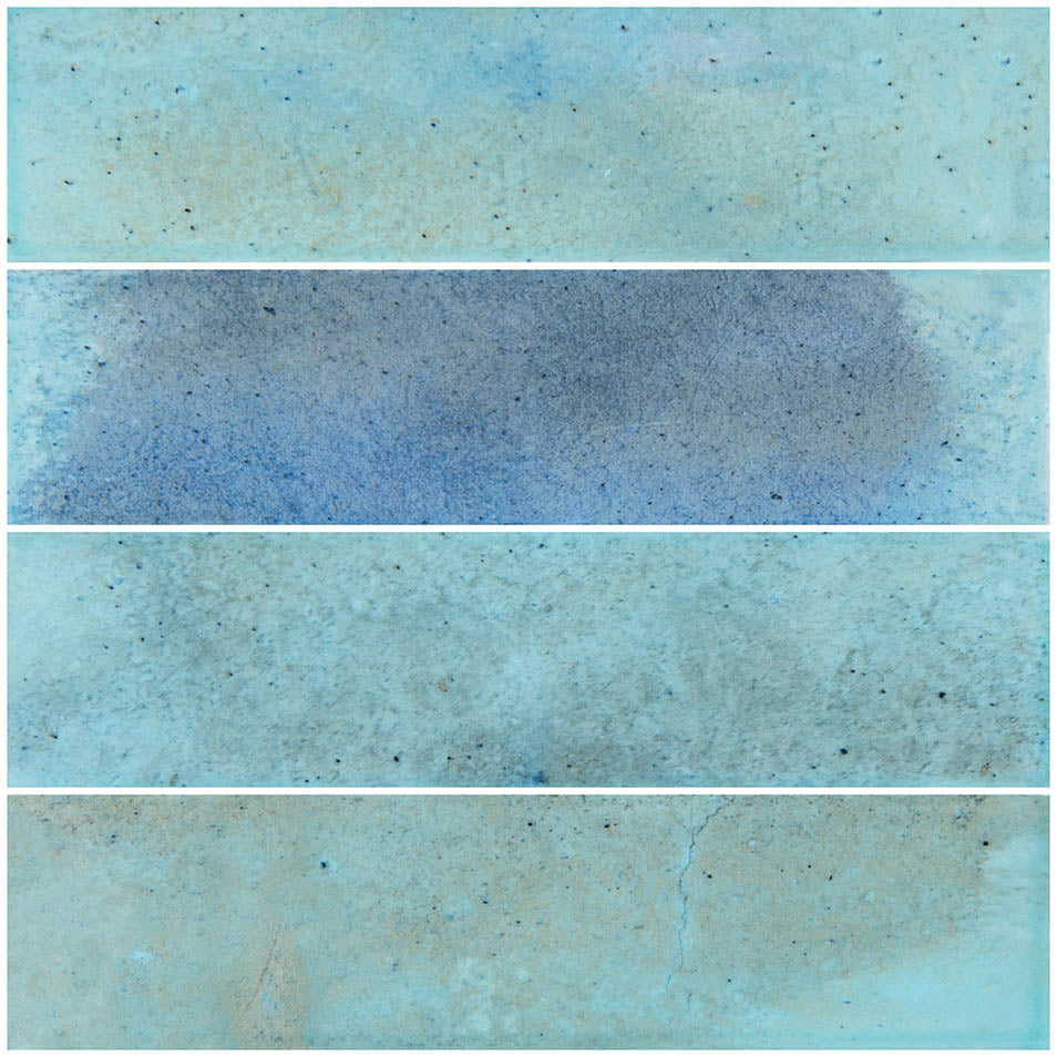 Boutique Verdigris Porcelain Pool Tile 3"x12" – Field