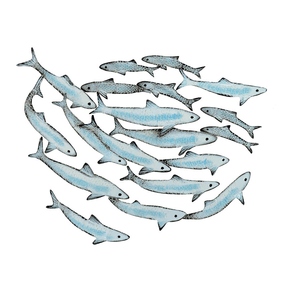 Bait Ball Porcelain Pool Mosaic – 17" x 22"