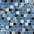 Crystal Waters Lagoon Glass Pool Tile – 1"x1"