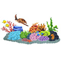 Caribbean Reef Porcelain Pool Mosaic