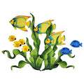 Fish Group Porcelain Pool Mosaic