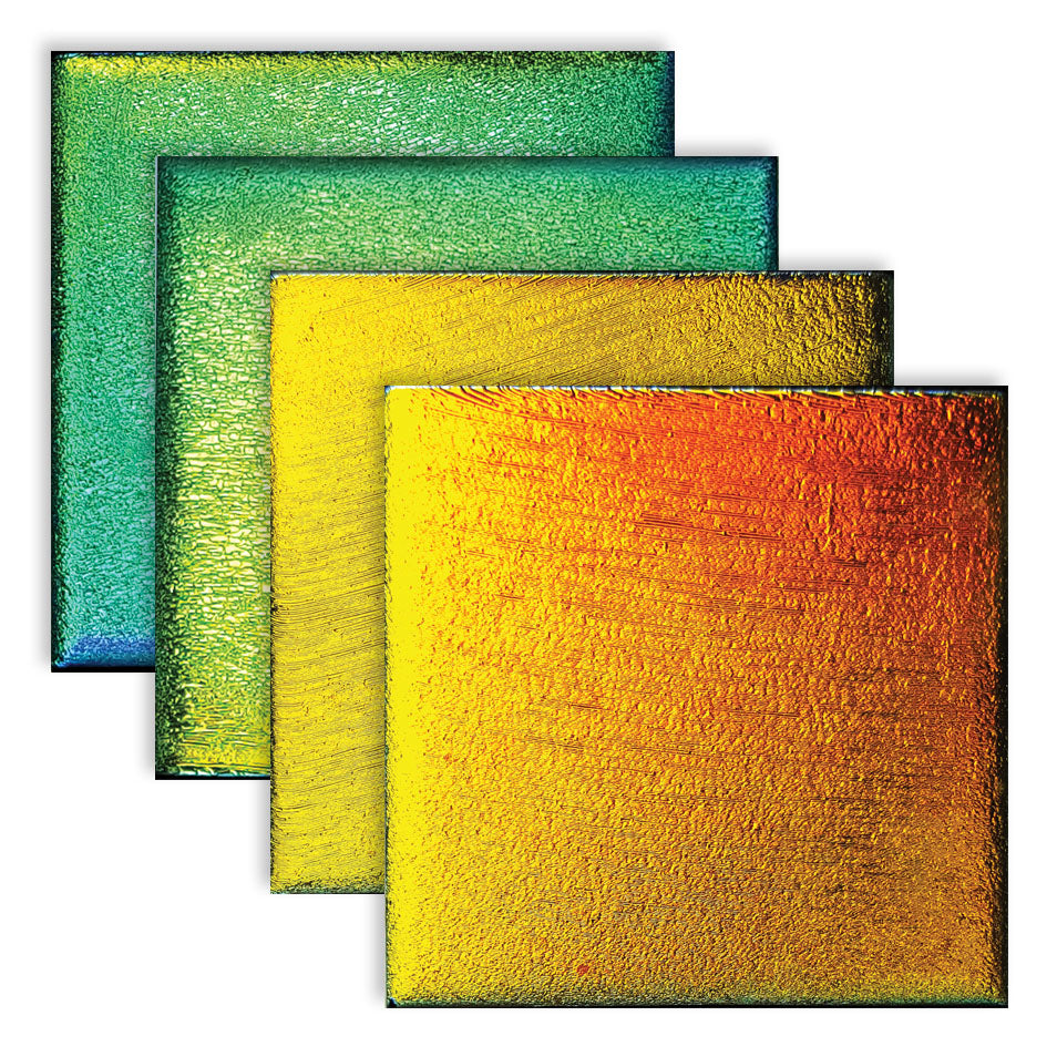 Fusion 2"x2" Iridescent Pool Accent Tile – Rainbow