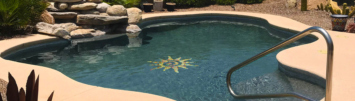 Fusion Sun Iridescent Pool Accent