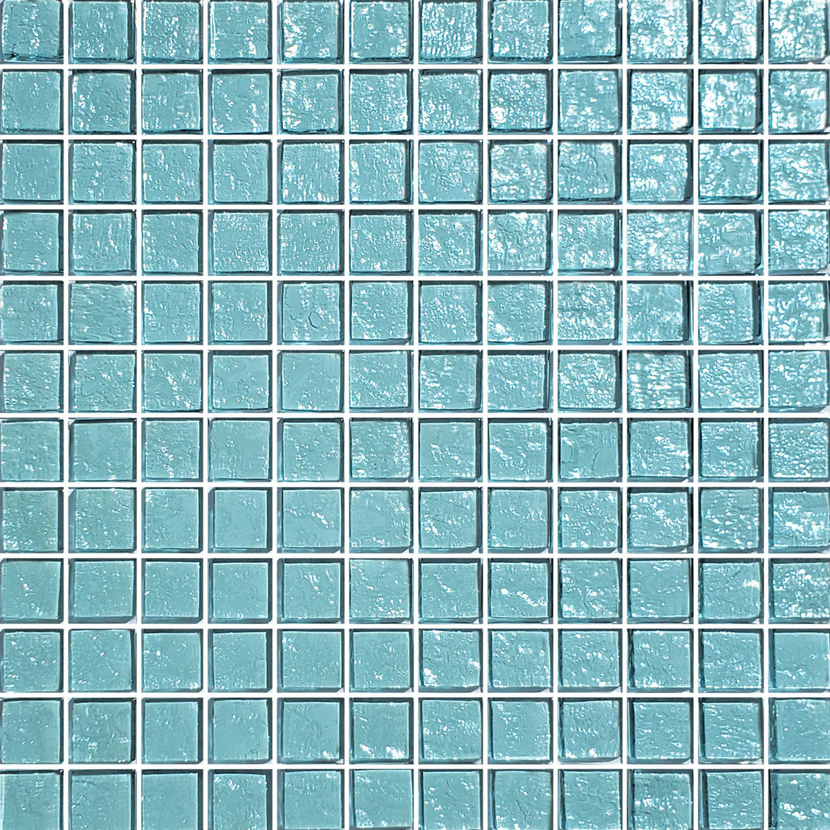 Galaxy Aquamarine Glass Pool Tile – 1"x1"