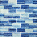 Mirage Blue Blend Glass Pool Tile