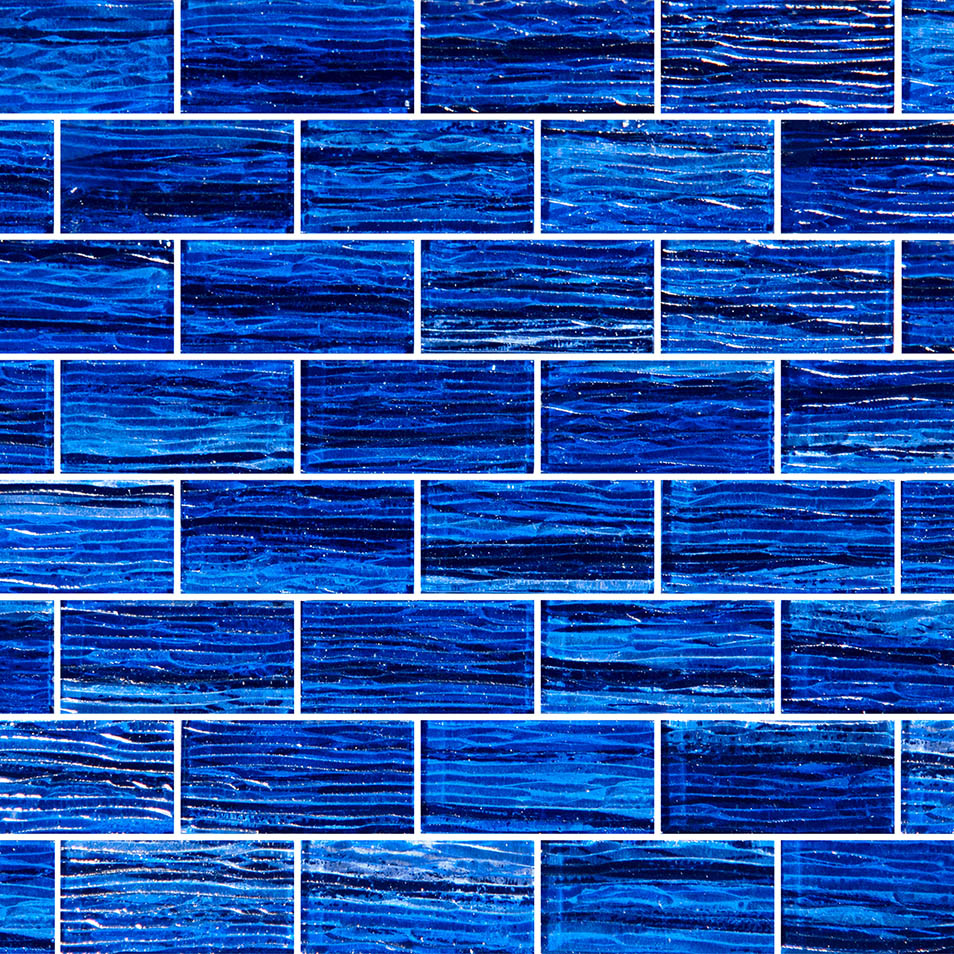 Mirage Marina Blue Glass Pool Tile