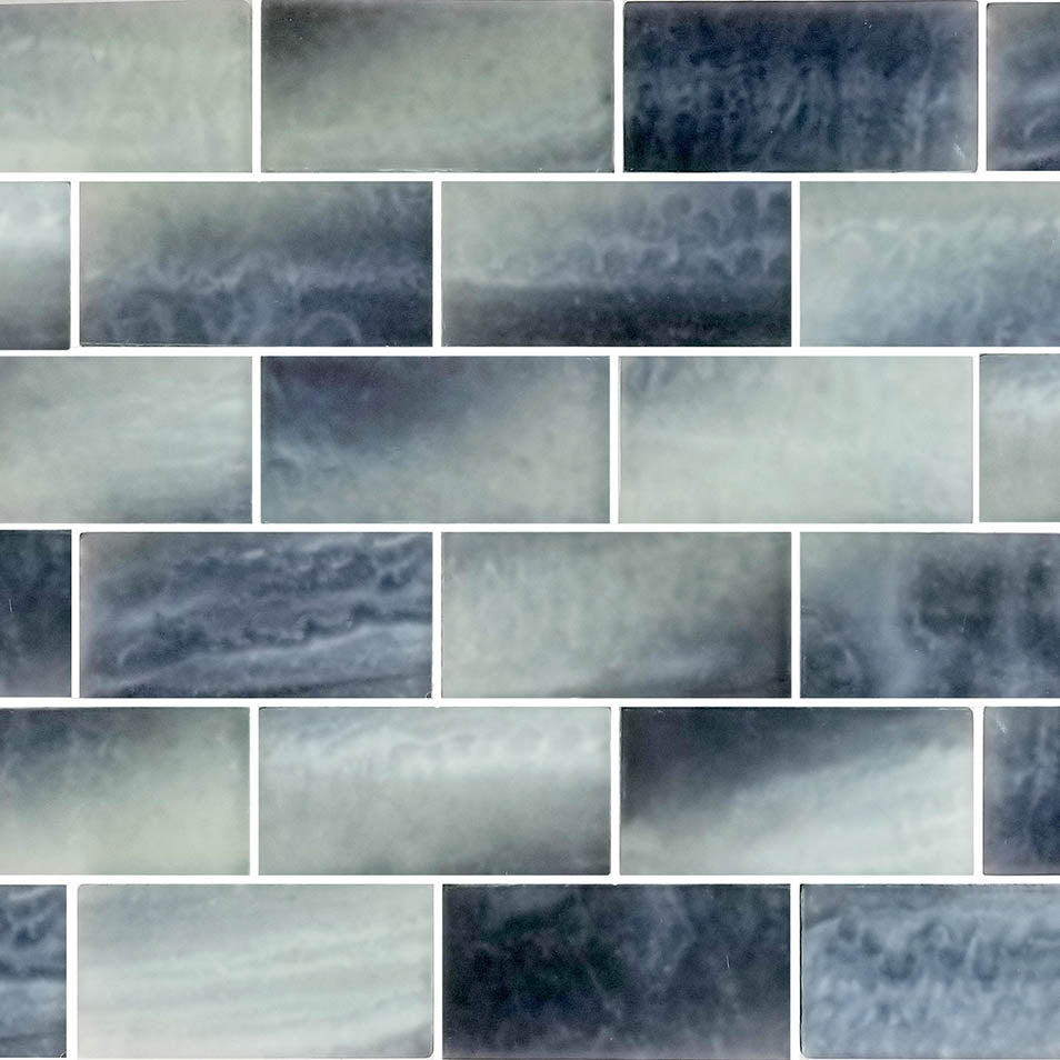 Subway Frosted Night Glass Pool Tile