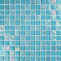 Twilight Turquoise Glass Pool Tile – 1"x1"