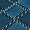 Kawara Tetsukon Blue Porcelain Pool Tile 6"x6" – Relief A
