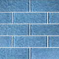 Moonscape Steel Blue Glass Pool Tile – 2"x6"