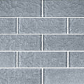 Moonscape Gray Glass Pool Tile – 2"x6"