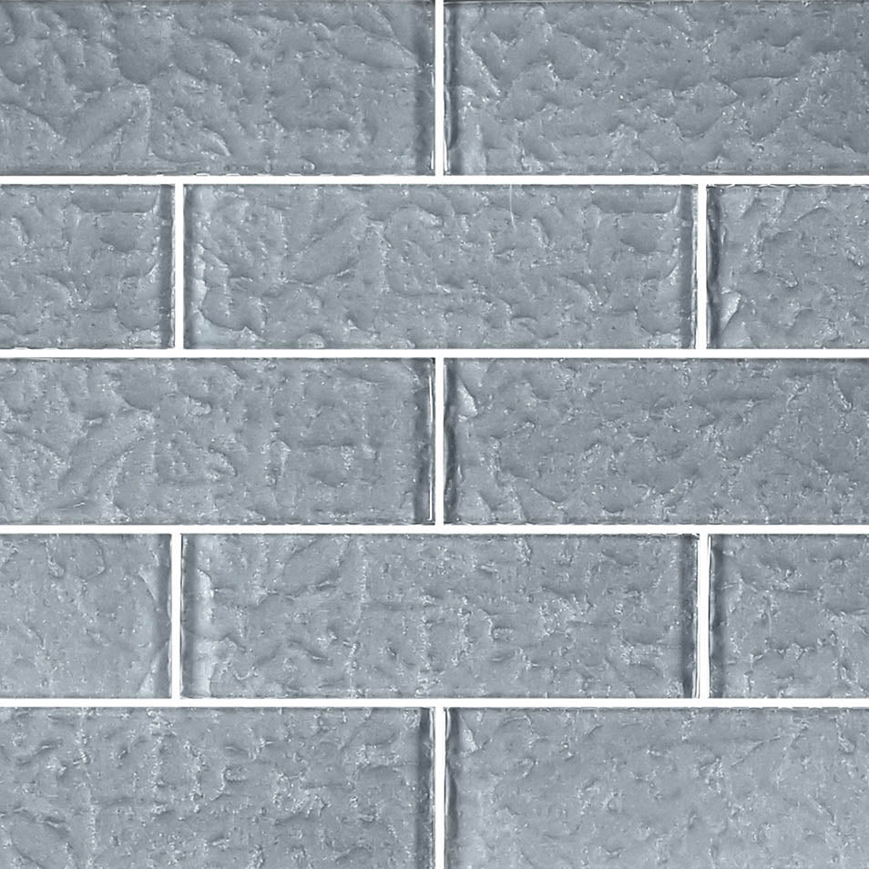 Moonscape Gray Glass Pool Tile – 2"x6"