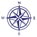 Compass Rose Porcelain Pool Mosaic