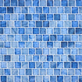 Signature Lapis Blue Glass Pool Tile