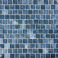 Signature Gunmetal Blue Glass Pool Tile