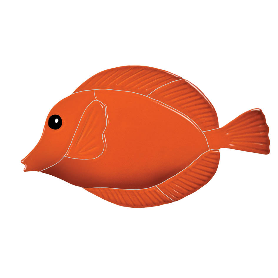 Tang Fish Porcelain Pool Mosaic – Orange