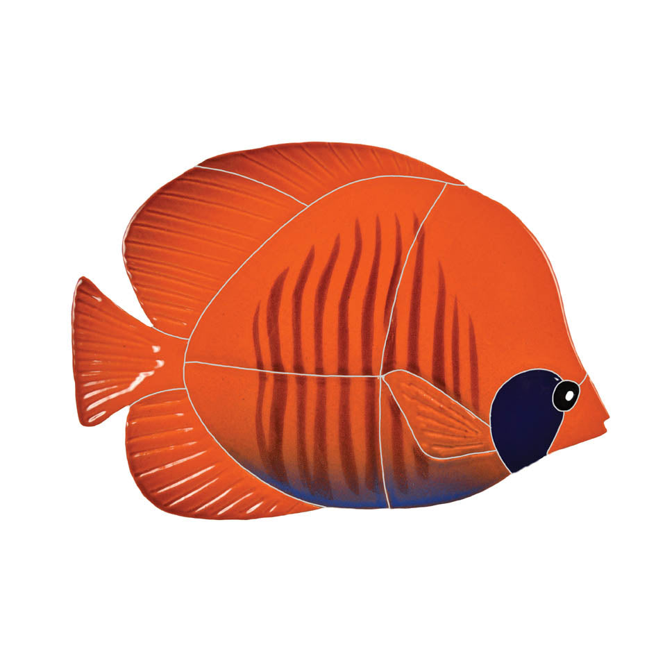 Tiger Tang Porcelain Pool Mosaic – Orange