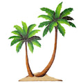 Twin Palms Porcelain Pool Mosaic