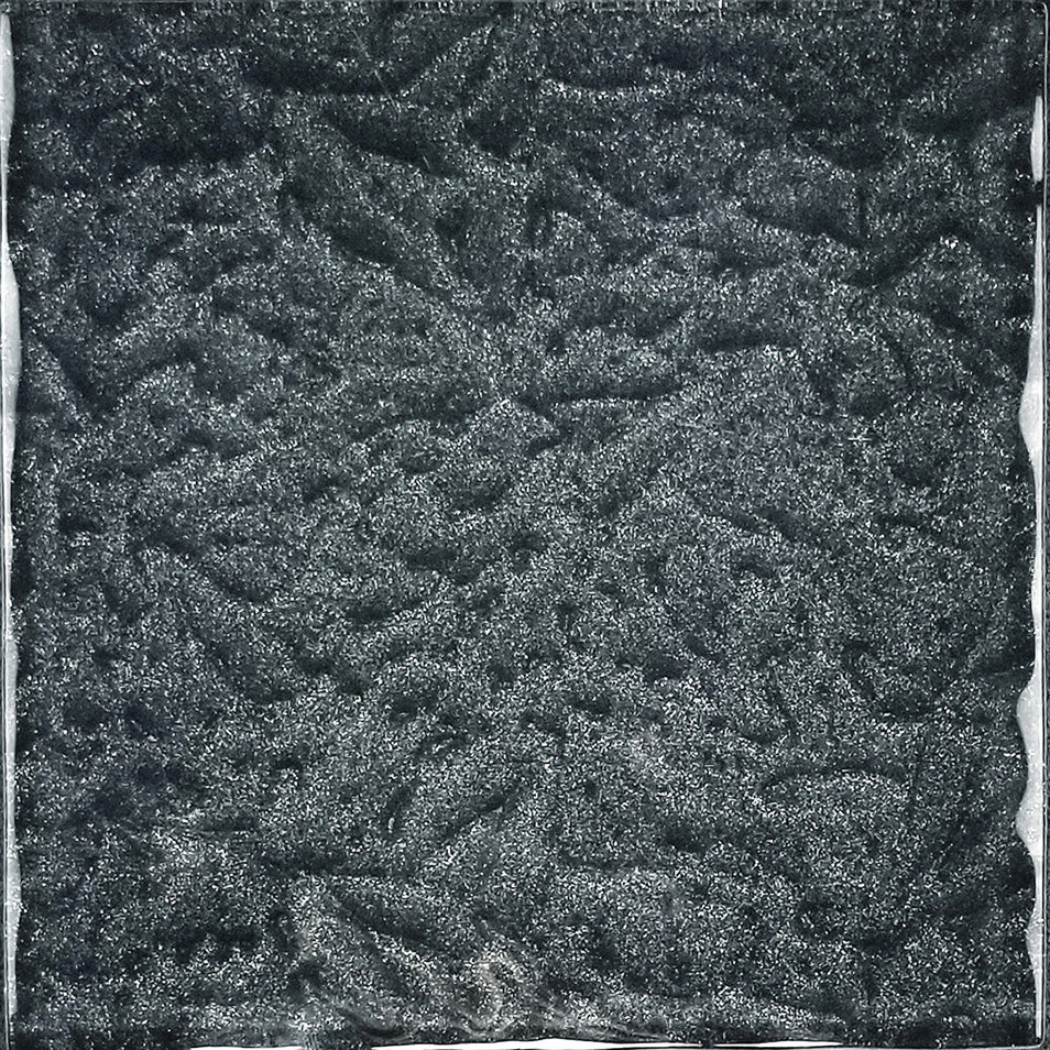 Moonscape Black Glass Pool Tile – 6"x6"